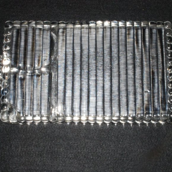 Cut Glass Ash Tray or Catch All Tray - Picture 2 of 3